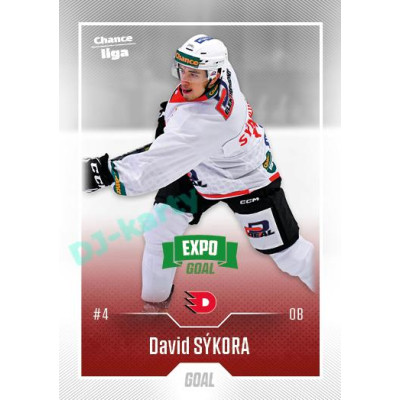 2022/23 Goal Cards Chance Liga Update #473 David Sýkora Expo Green