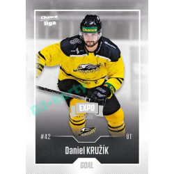 2022/23 Goal Cards Chance Liga Update #425 Daniel Kružík Expo Ostrava SILVER 1of2