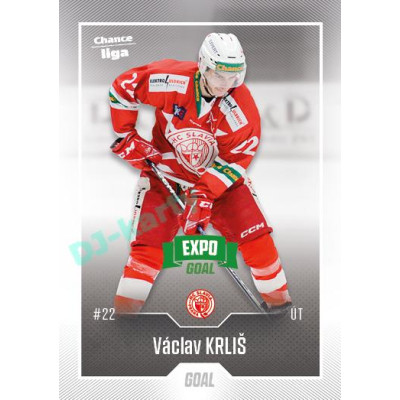 2022/23 Goal Cards Chance Liga Update #451 Václav Krliš Expo Green