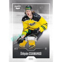 2022/23 Goal Cards Chance Liga Update #426 Štěpán Csamangó Expo Ostrava SILVER 1of2