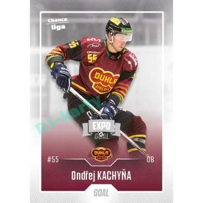 2022/23 Goal Cards Chance Liga Update #403 Ondřej Kachyňa Expo Ostrava SILVER 1of2