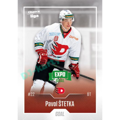 2022/23 Goal Cards Chance Liga Update #479 Pavol Štetka Expo Green
