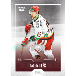 2022/23 Goal Cards Chance Liga Update #431 Jakub Illéš Expo Ostrava SILVER 1of2