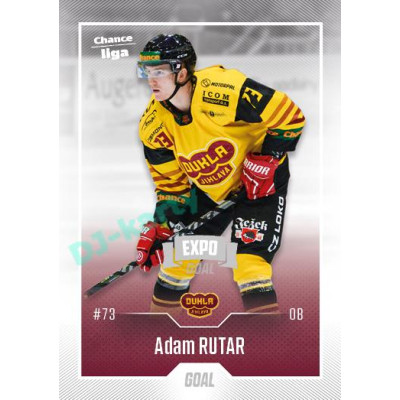 2022/23 Goal Cards Chance Liga Update #404 Adam Rutar Expo Ostrava SILVER 1of2
