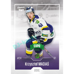 2022/23 Goal Cards Chance Liga Update #489 Krzysztof Macia Expo Green