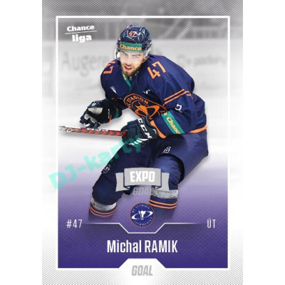 2022/23 Goal Cards Chance Liga Update #441 Michal Ramik Expo Ostrava SILVER 1of2