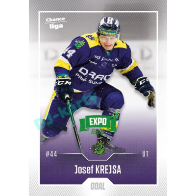2022/23 Goal Cards Chance Liga Update #490 Josef Krejsa Expo Green