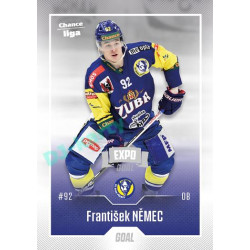 2022/23 Goal Cards Chance Liga Update #445 František Němec Expo Ostrava SILVER 1of2