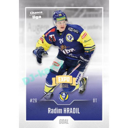 2022/23 Goal Cards Chance Liga Update #446 Radim Hradil Expo Ostrava GOLD 1of2