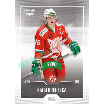 2022/23 Goal Cards Chance Liga Update #449 Karel Křepelka Expo Green