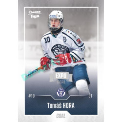 2022/23 Goal Cards Chance Liga Update #456 Tomáš Hora Expo Ostrava SILVER 1of2