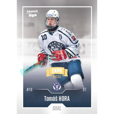 2022/23 Goal Cards Chance Liga Update #456 Tomáš Hora Expo Ostrava GOLD 1of2