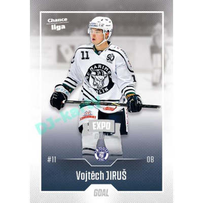 2022/23 Goal Cards Chance Liga Update #458 Vojtěch Jiruš Expo Ostrava SILVER 1of2