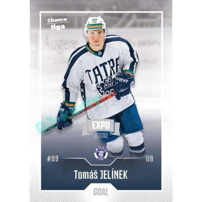 2022/23 Goal Cards Chance Liga Update #459 Tomáš Jelínek Expo Ostrava SILVER 1of2
