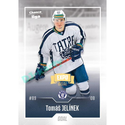 2022/23 Goal Cards Chance Liga Update #459 Tomáš Jelínek Expo Ostrava GOLD 1of2
