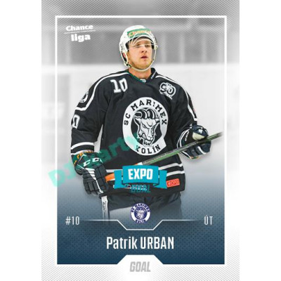 2022/23 Goal Cards Chance Liga Update #461 Patrik Urban Expo Blue