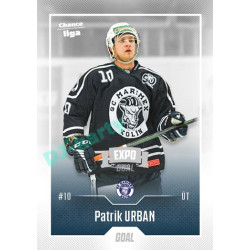 2022/23 Goal Cards Chance Liga Update #461 Patrik Urban Expo Ostrava SILVER 1of2