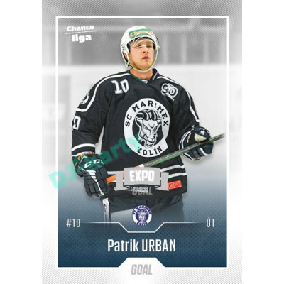 2022/23 Goal Cards Chance Liga Update #461 Patrik Urban Expo Ostrava SILVER 1of2
