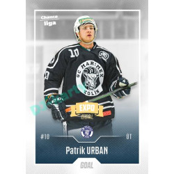 2022/23 Goal Cards Chance Liga Update #461 Patrik Urban Expo Ostrava GOLD 1of2