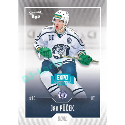 2022/23 Goal Cards Chance Liga Update #462 Jan Půček Expo Blue