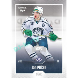 2022/23 Goal Cards Chance Liga Update #462 Jan Půček Expo Ostrava SILVER 1of2
