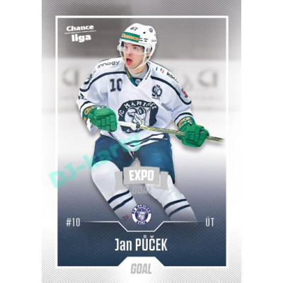 2022/23 Goal Cards Chance Liga Update #462 Jan Půček Expo Ostrava SILVER 1of2