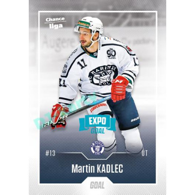 2022/23 Goal Cards Chance Liga Update #463 Martin Kadlec Expo Blue