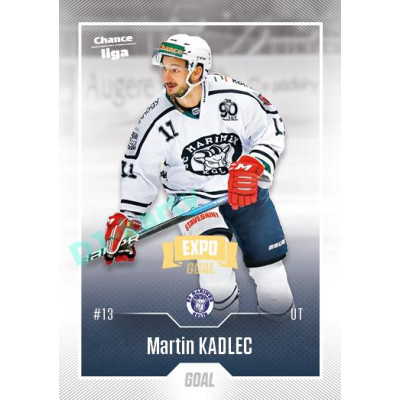 2022/23 Goal Cards Chance Liga Update #463 Martin Kadlec Expo Ostrava GOLD 1of2