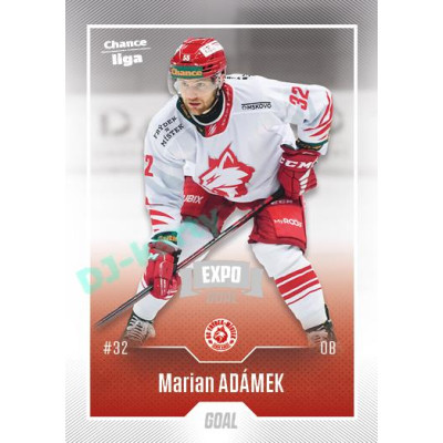2022/23 Goal Cards Chance Liga Update #465 Marian Adámek Expo Ostrava SILVER 1of2