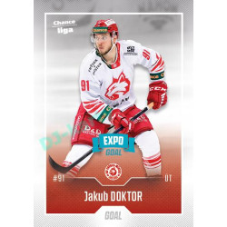 2022/23 Goal Cards Chance Liga Update #469 Jakub Doktor Expo Blue