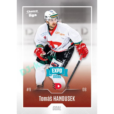 2022/23 Goal Cards Chance Liga Update #474 Tomáš Hanousek Expo Blue