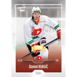 2022/23 Goal Cards Chance Liga Update #475 Daniel Bukač Expo Ostrava GOLD 1of2