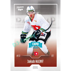 2022/23 Goal Cards Chance Liga Update #478 Jakub Hajný Expo Blue