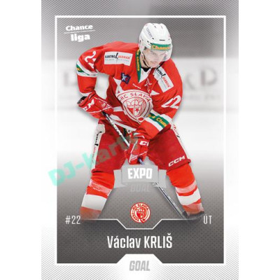 2022/23 Goal Cards Chance Liga Update #451 Václav Krliš Expo Ostrava SILVER 1of2