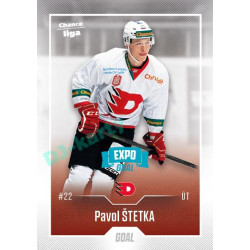 2022/23 Goal Cards Chance Liga Update #479 Pavol Štetka Expo Blue