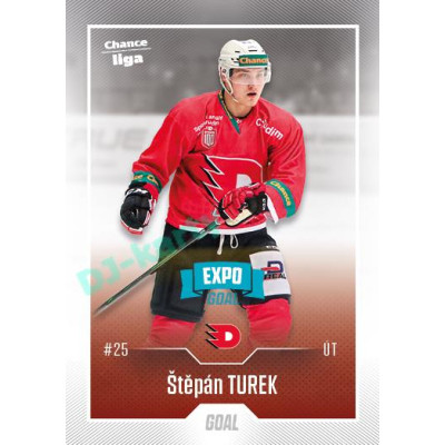 2022/23 Goal Cards Chance Liga Update #481 Štěpán Turek Expo Blue