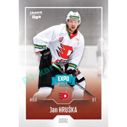 2022/23 Goal Cards Chance Liga Update #482 Jan Hruška Expo Blue