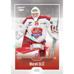 2022/23 Goal Cards Chance Liga Update #484 Marek Slíž Expo Ostrava SILVER 1of2