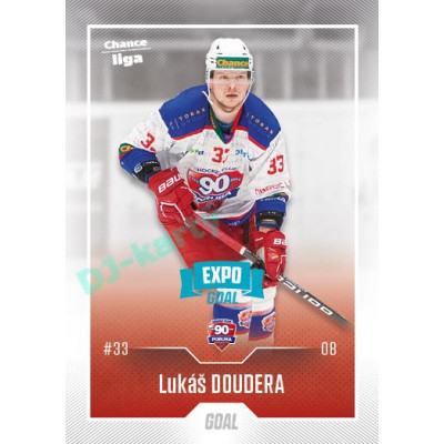 2022/23 Goal Cards Chance Liga Update #485 Lukáš Doudera Expo Blue