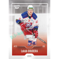 2022/23 Goal Cards Chance Liga Update #485 Lukáš Doudera Expo Ostrava SILVER 1of2