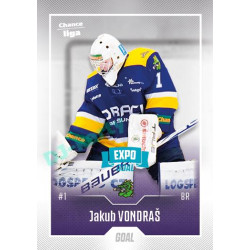 2022/23 Goal Cards Chance Liga Update #488 Jakub Vondraš Expo Blue