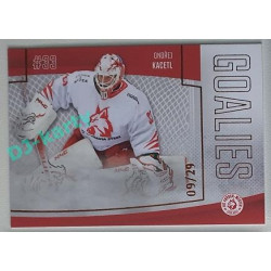 2022/23 Goal Cards Chance Liga 2. série #G-35 Ondřej Kacetl Goalies Parallel xx/29