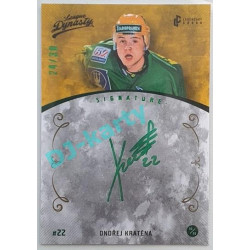 2021 Legendary Cards League Dynasty Vsetín Ondřej Kratěna #118 24/30 Signature