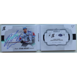 2021/22 Sportzoo TIPSPORT ELH 2. série #SN-JC Jiří Černoch Star Night Booklet 14/25