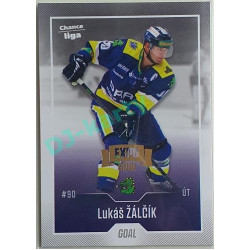 2022/23 Goal Cards Chance Liga 1. série #183 Lukáš Žálčík Expo Pardubice