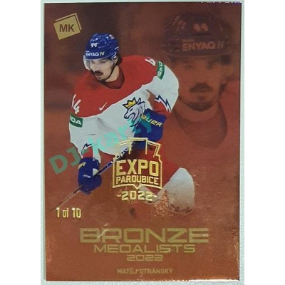2021/22 MK reprezentace #BM-21 Matěj Stránský Bronze Medalists 1 of 10 Expo Pard.