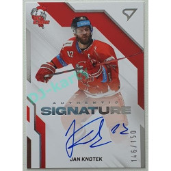 2022/23 Sportzoo ELH 1. série #AS1-JK Jan Knotek Signature level 1 xxx/150