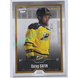 2022/23 Goal Cards Chance Liga 1. série #037 Ostap Safin Gold 17/23