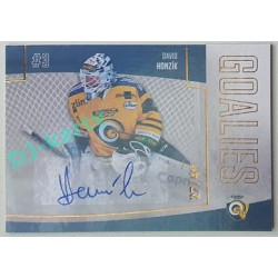 2022/23 Goal Cards Chance Liga 2. série #40 David Honzík Goalies Autograph xx/49