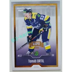 2022/23 Goal Cards Chance Liga 2. série #372 Tomáš Drtil Expo Gold 1 of 3